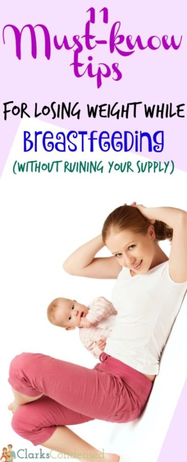 How to Lose Weight While Breastfeeding (WITHOUT Losing ...