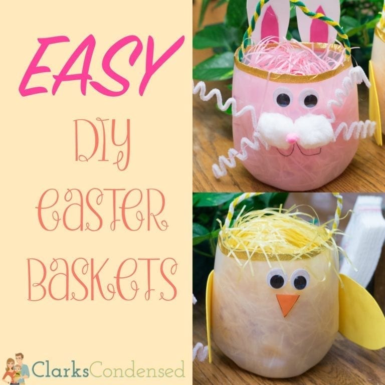 DIY Milk Jug Easter Basket