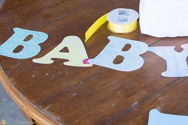 Diy Baby Shower Banner Template diy-baby-shower-banner-template