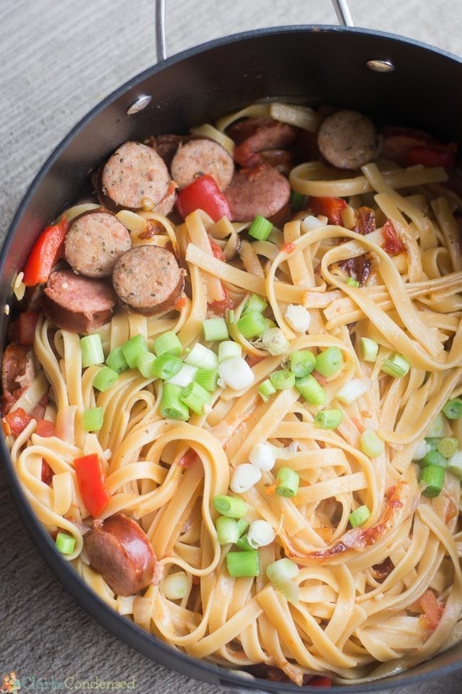 Instant Pot Pastalaya (One-Pot Cajun Pasta Jambalaya) - DadCooksDinner