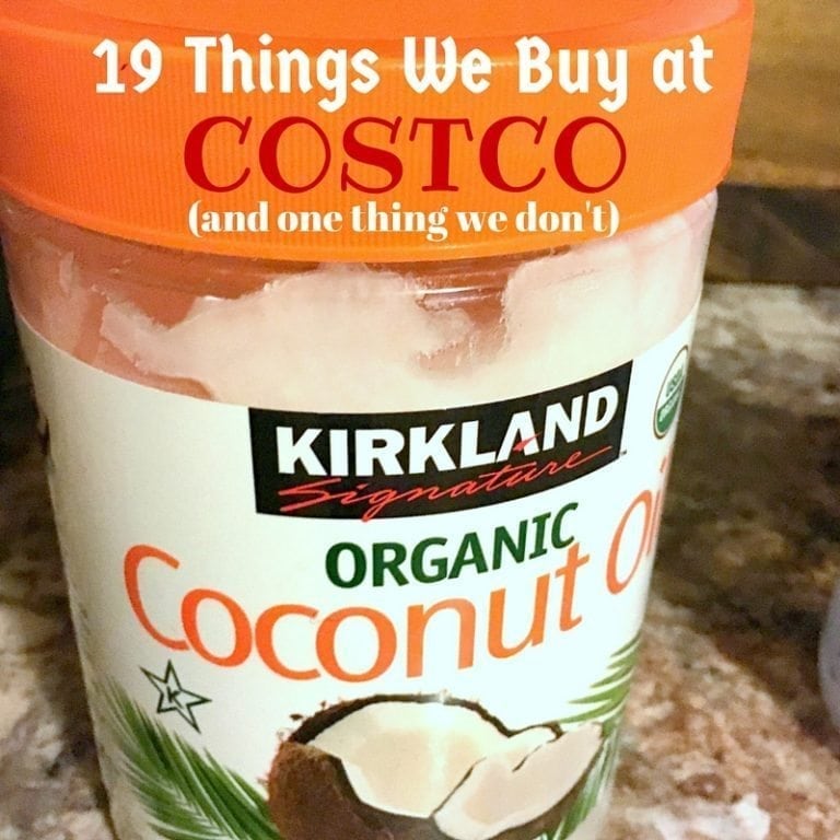 19 Things I always Buy at Costco (and one thing I don’t)
