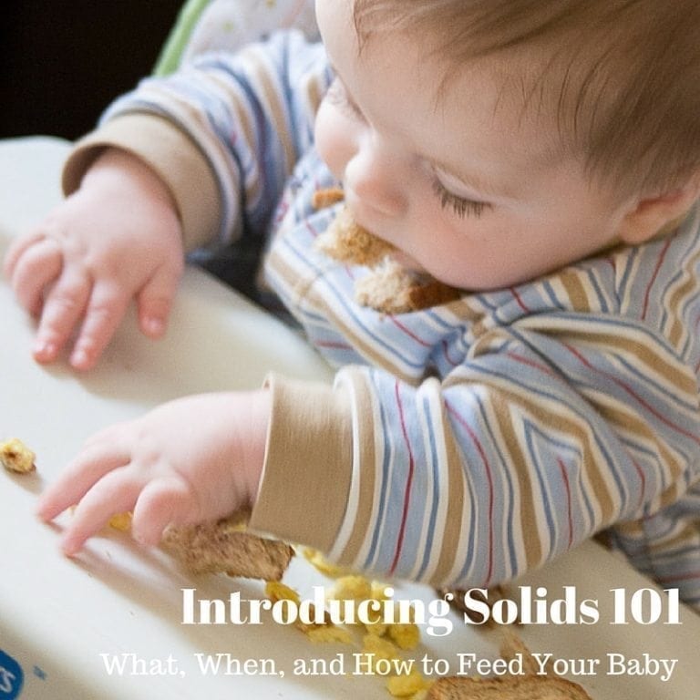 Introducing Solids to Baby 101: Everything You Need to Know