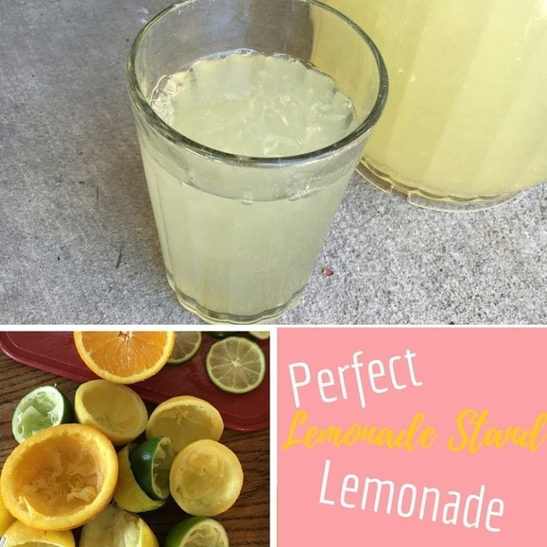 Fresh Squeezed Lemonade – Perfect Recipe for a Lemonade Stand