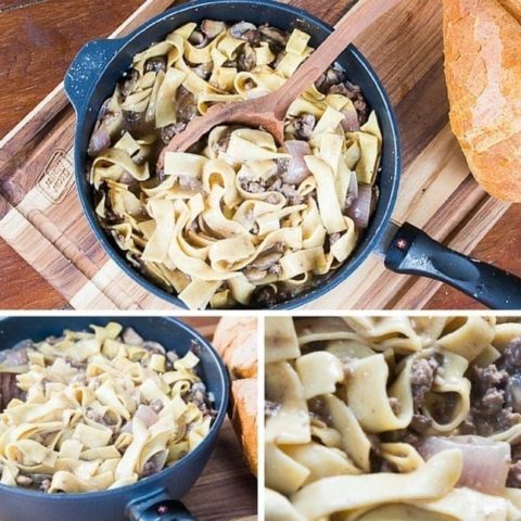 Better-for-You One Pot Beef Stroganoff Recipe