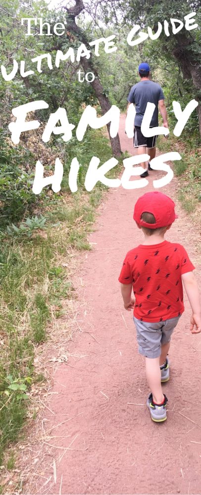 Hiking is an excellent outdoor activity for families - here is the ultimate guide to hiking with children so you can have the best (and safest) hike ever!) 