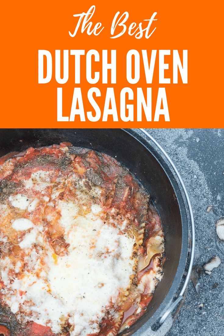 camping lasagna recipe