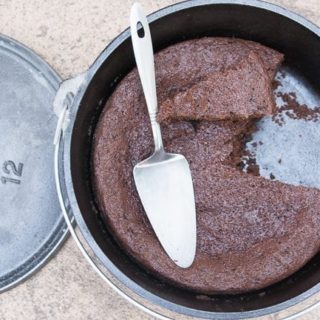 Dutch Oven Chocolate Cake Recipe