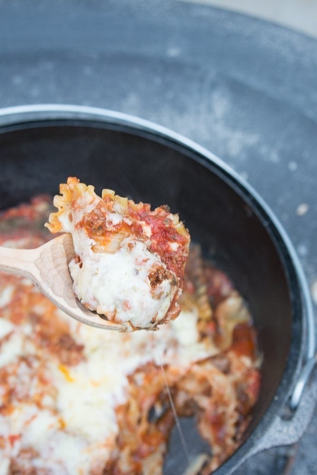 The Perfect Dutch Oven Lasagna Recipe For The Backcountry