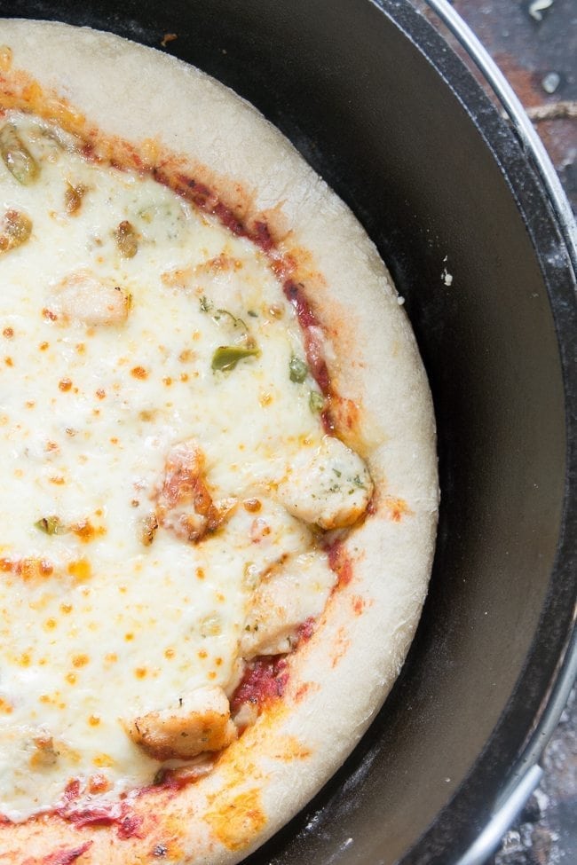 Dutch Oven Pizza