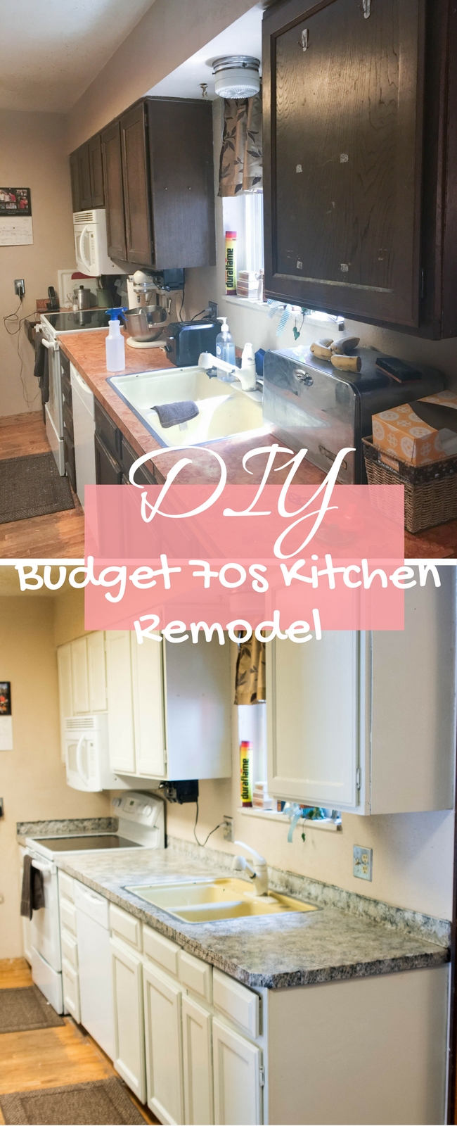 Budget 70s Kitchen Remodel