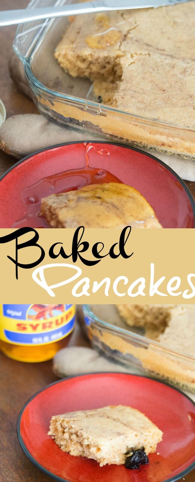 Baked Pancakes Recipe - a delicious and easy breakfast recipe!