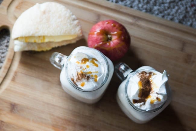 Easy Caramel Apple Smoothie