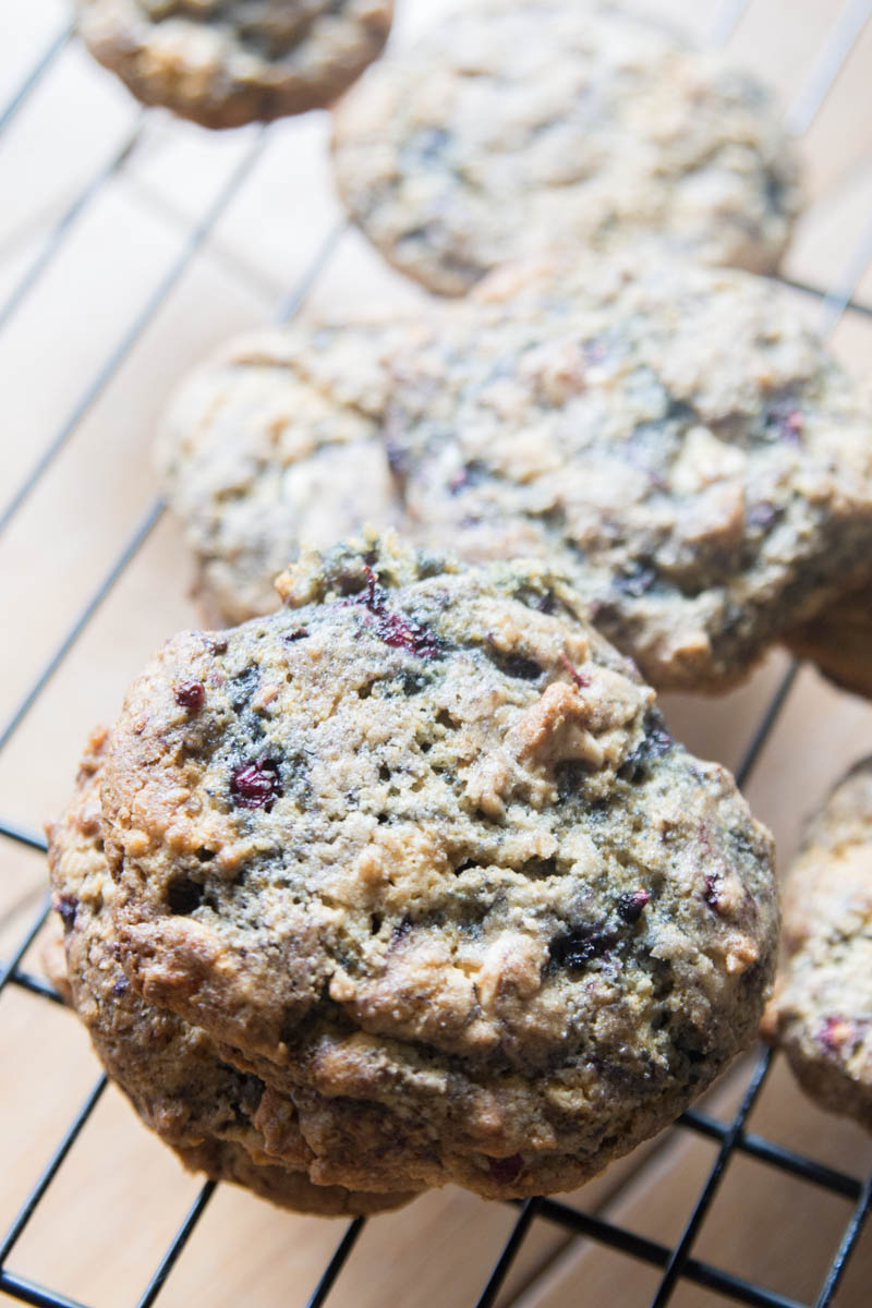 White Chocolate Blackberry Cheesecake Cookie Recipe