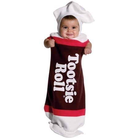 tootsie roll newborn bunting costume