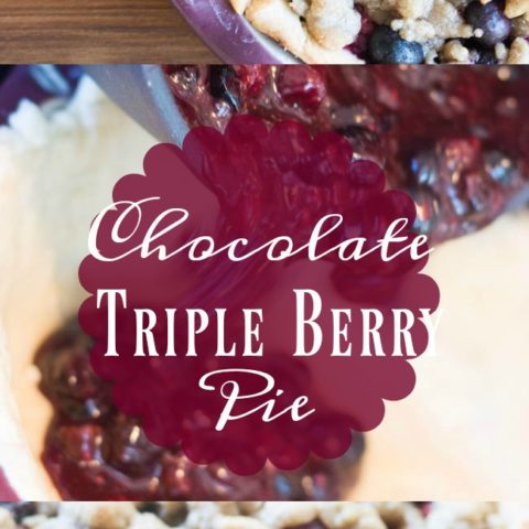 Chocolate Triple Berry Pie Recipe