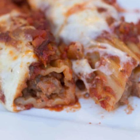 Copycat Olive Garden Giant Sausage Stuffed Rigatoni Recipe