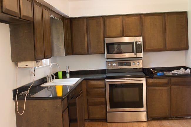 Tips for Painting Dark Cabinets