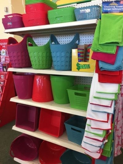 Dollar Tree storage bins