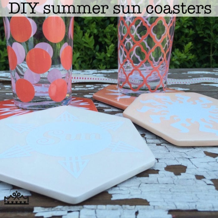 summer sun coasters