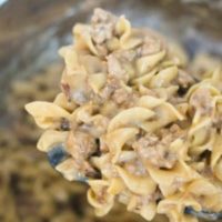 Instant Pot Beef Stroganoff