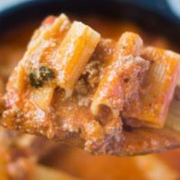 Easy One Pot Rigatoni - 10 PP Weight Watchers Points