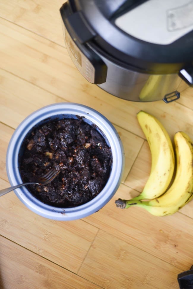 instant pot banana cake