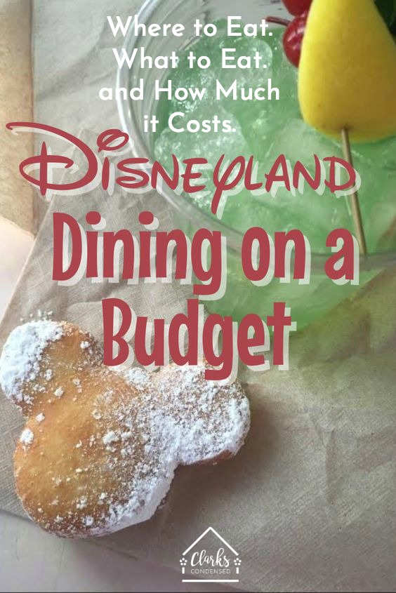 The BEST Tips for Disneyland Dining on a Budget