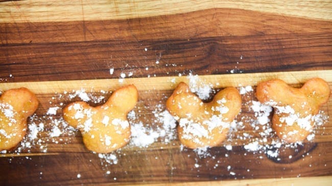 Disneyland Copycat Pumpkin Mickey Mouse Beignets (And Disneyland Giveaway!).