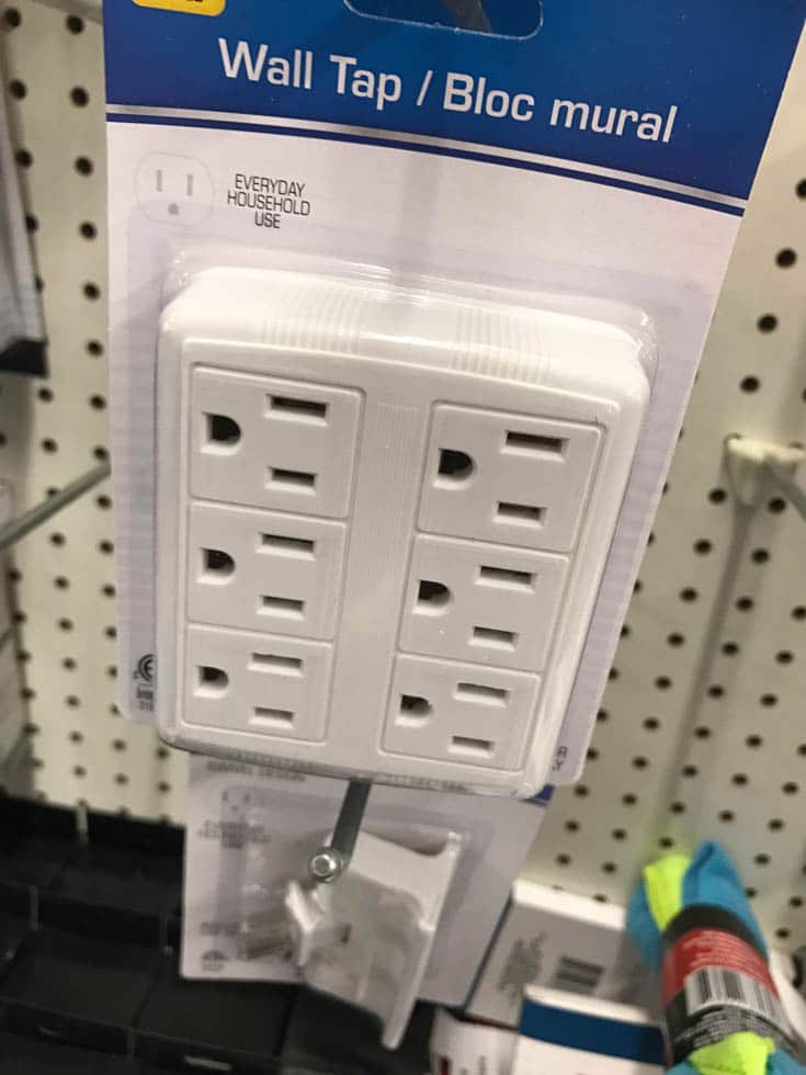 wall tap at dollar tree