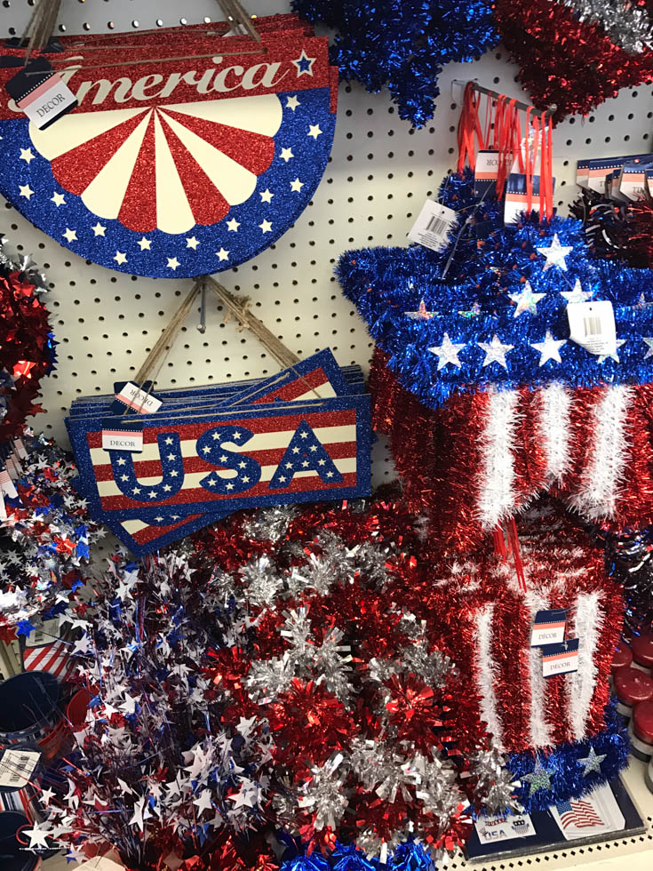 dollar tree fourth of july decorations