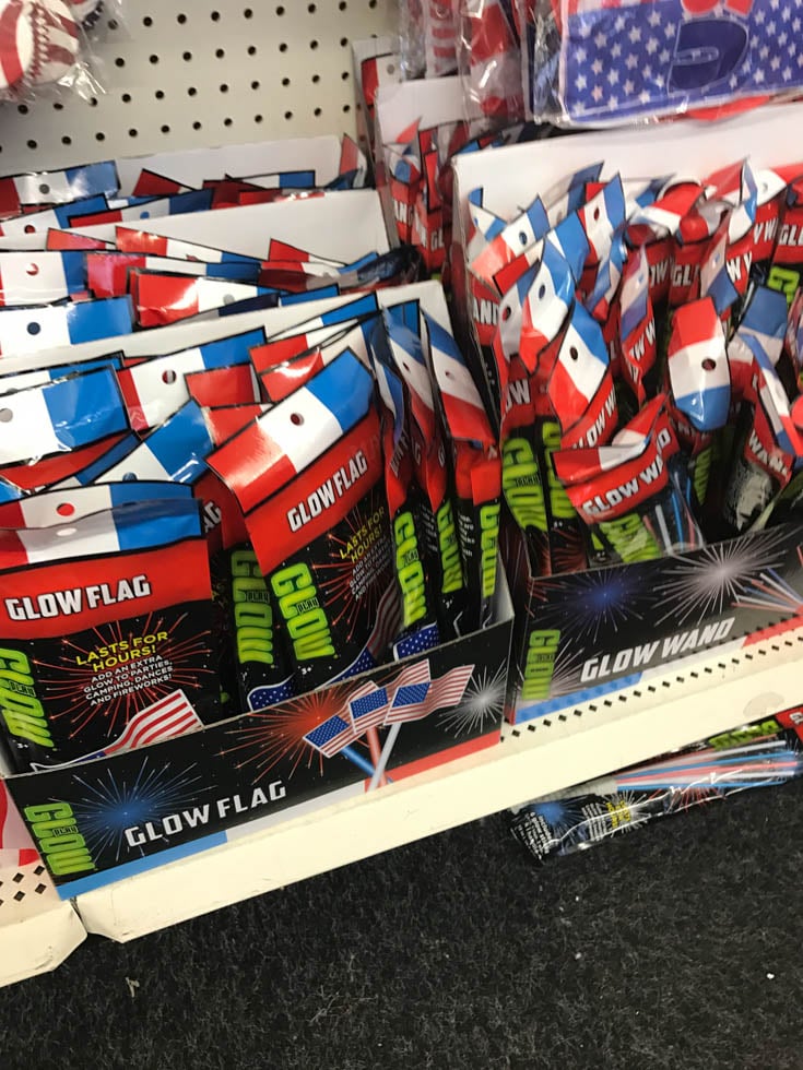 dollar tree glow sticks