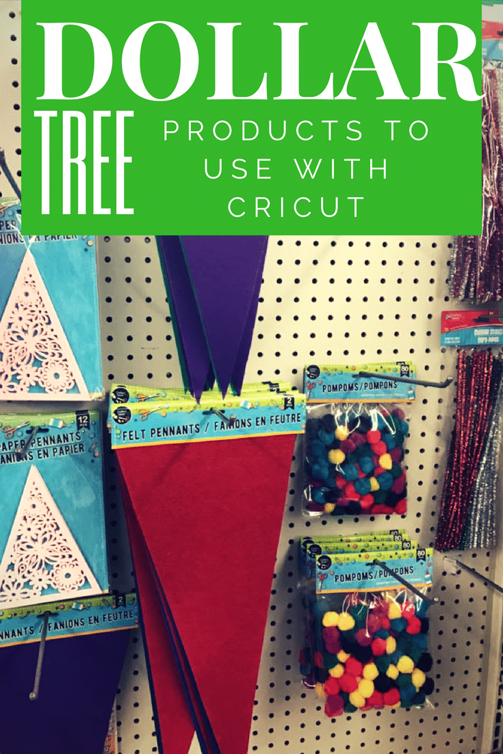 Dollar Tree Cricut Products