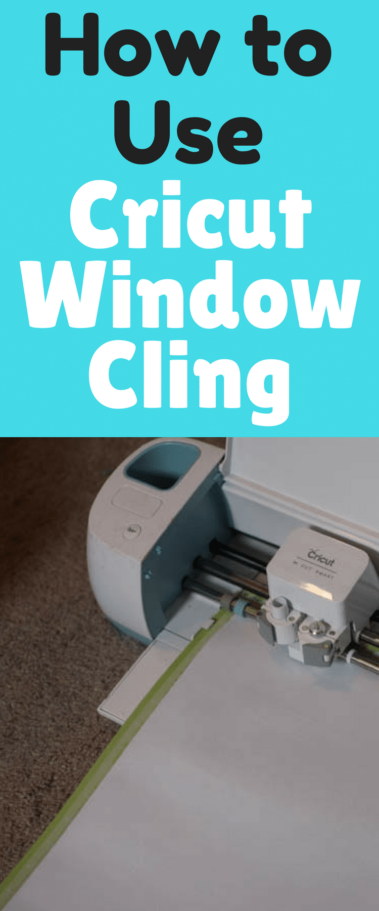 Cricut Window Cling - Shawn Mosch