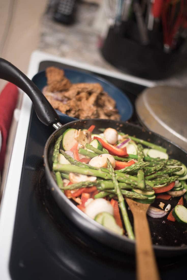 Easy Low Carb Pork Tenderloin Stir Fry with Veggies