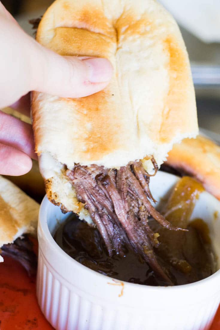 Instant Pot French Dip Sandwiches - Clarks Condensed