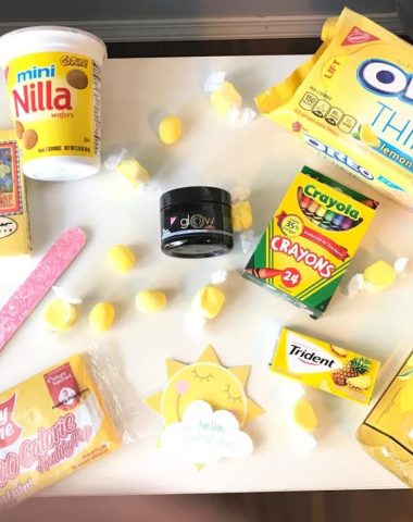 A group of food items on a table