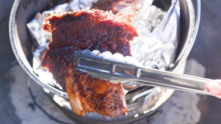 Baby Back Ribs with Dutch Oven Vegetables AVCHD 