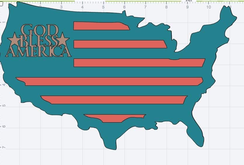 Two Free Cricut Patriotic Cut Files