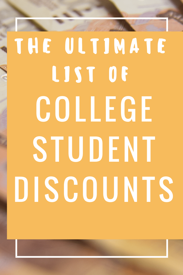 College Student Discounts