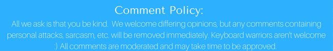 Comment Policy-