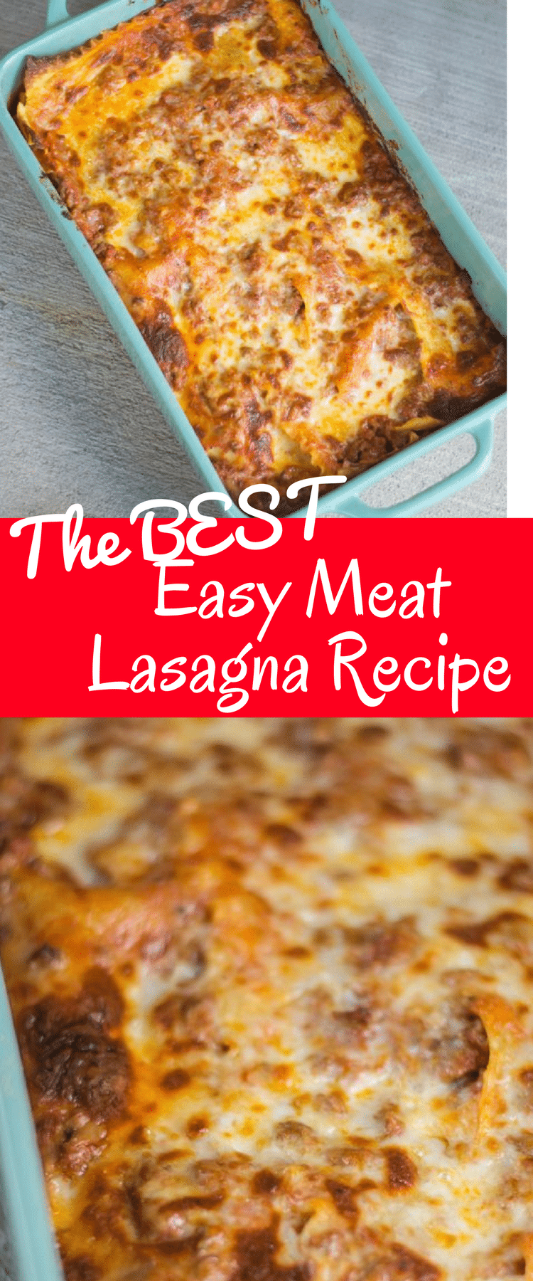 The BEST Easy Lasagna Recipe