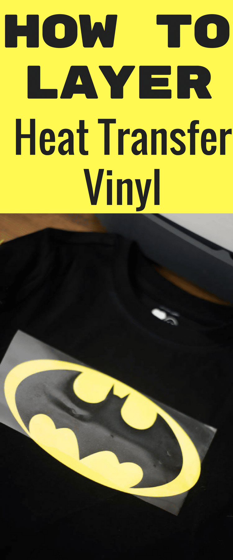 Heat Transfer Vinyl/Iron on Tips & Tricks 