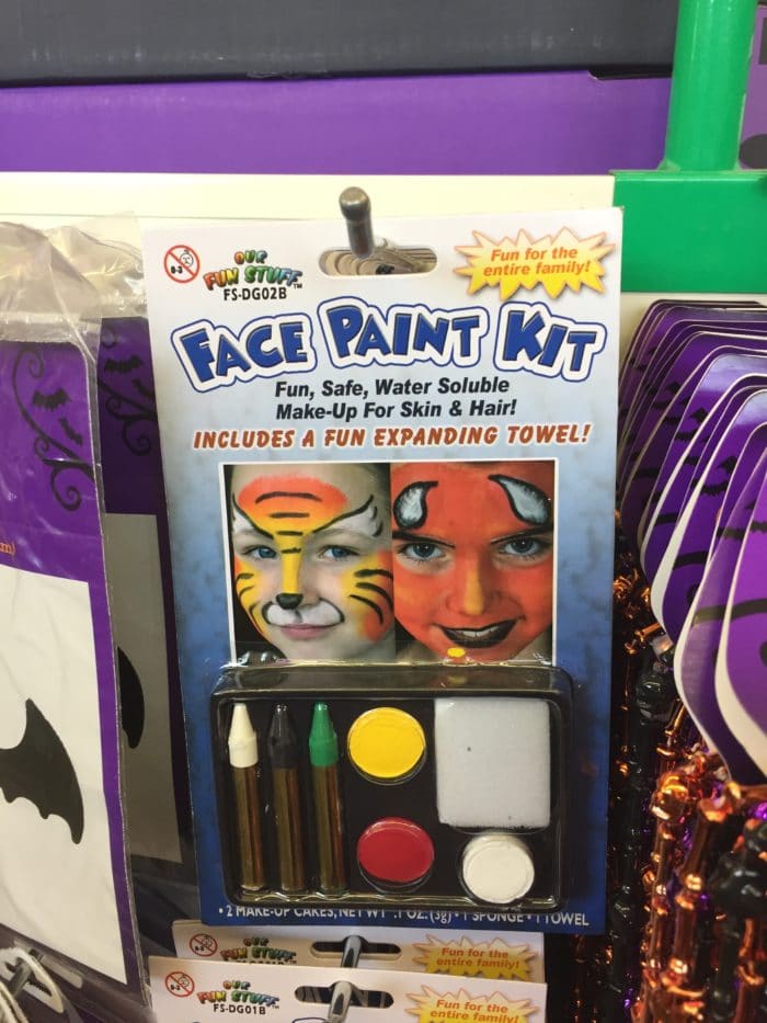 face paint kit 