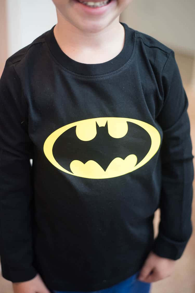 DIY Batman Shirt