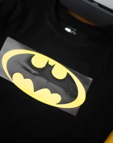 Tshirt with batman logo