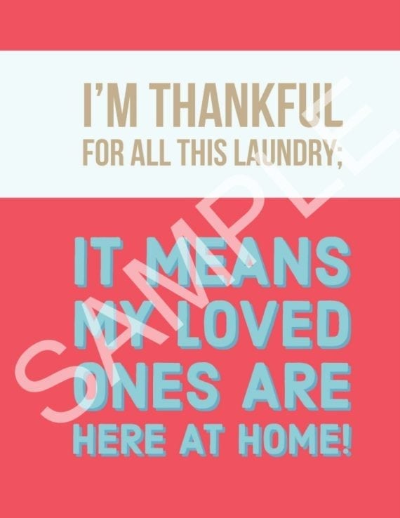 10 FREE Printable Laundry Signs - Clarks Condensed