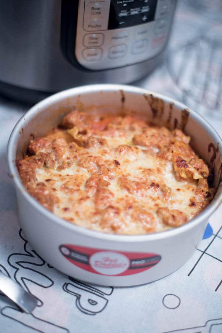 Instant pot lasagna