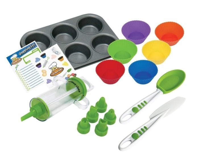 Cupcake making toy set