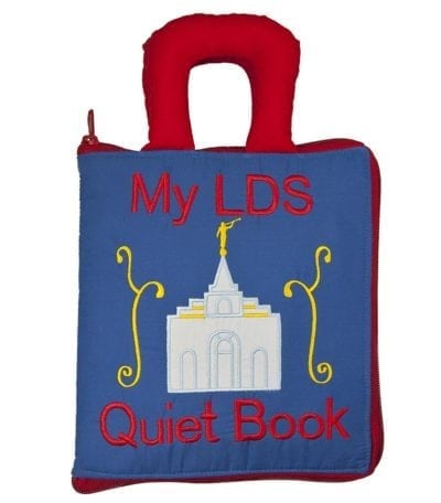 LDS Quiet Book printed bag