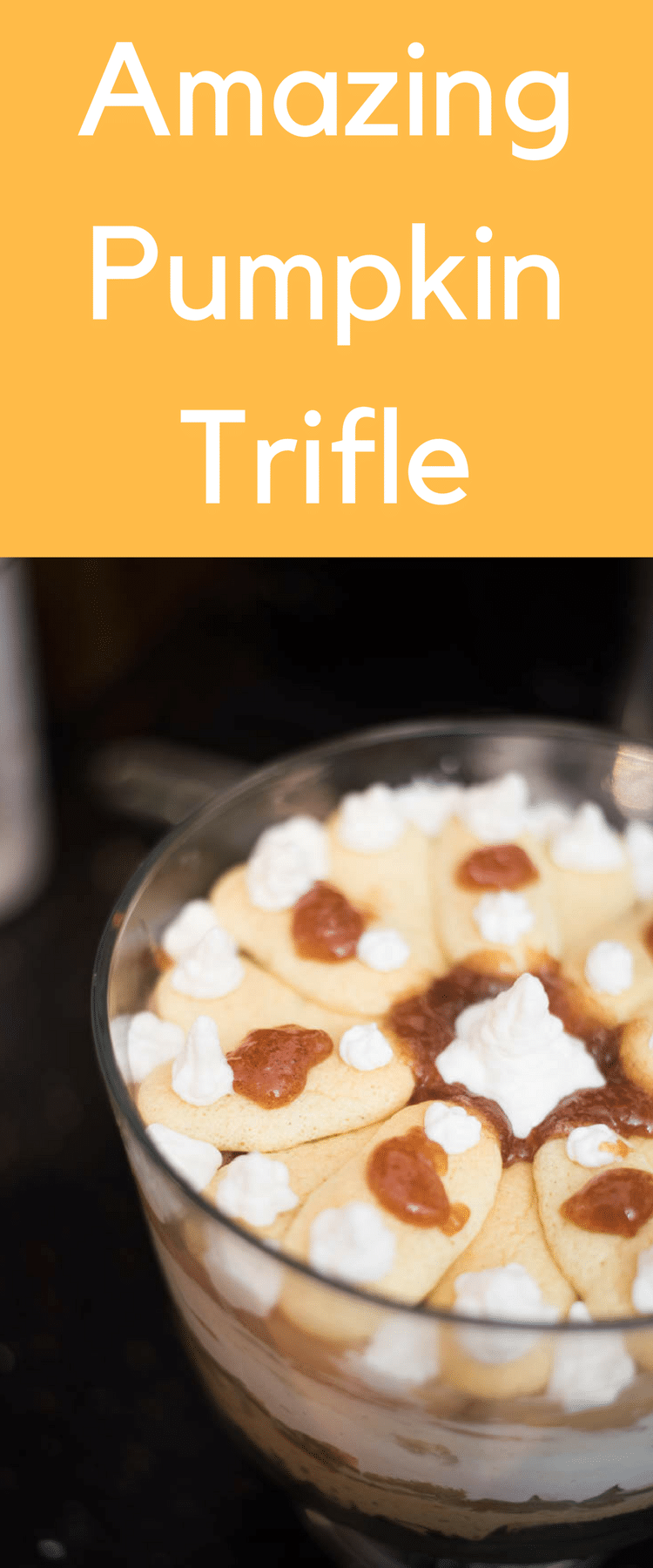 pumpkin trifle / fall trifle / caramel apple trifle / pumpkin recipe / fall dessert #fall #fallrecipes #falldessert